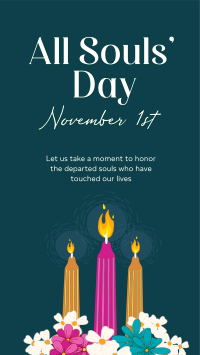 Candles For The Soul Facebook Story Design