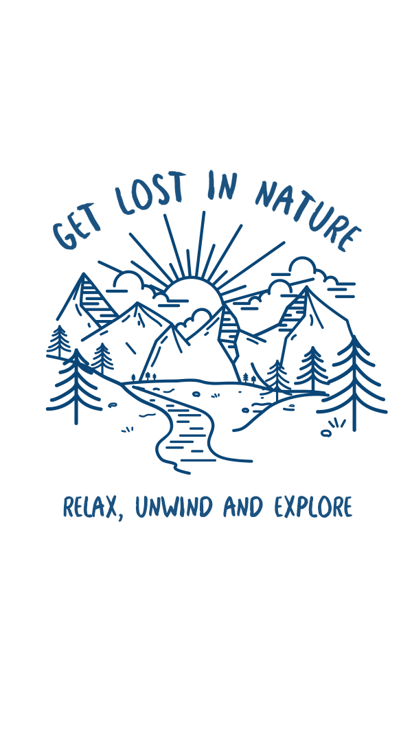 Lost In Nature Facebook Story Design Image Preview