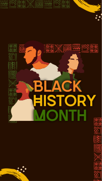 African Black History TikTok Video Design
