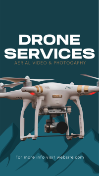 Aerial Drone Service Facebook story Image Preview