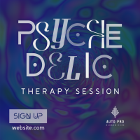 Psychedelic Therapy Session Instagram post Image Preview