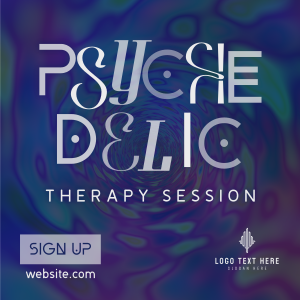 Psychedelic Therapy Session Instagram post Image Preview