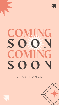 Trendy Coming Soon Facebook Story Design