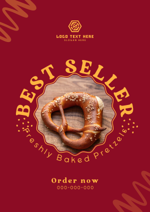 Tasty Pretzel Flyer Image Preview