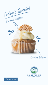 Weekly Special Cupcake Instagram Story Design