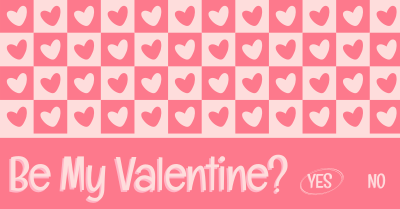 Valentine Heart Tile Facebook ad Image Preview
