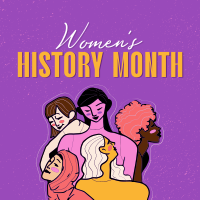 Women's History Month March Instagram post Image Preview