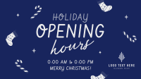 Quirky Holiday Opening Facebook event cover Image Preview