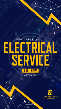 Quality Electrical Services Facebook Story Design