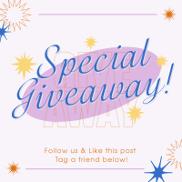 Generic Give Away Instagram post Image Preview
