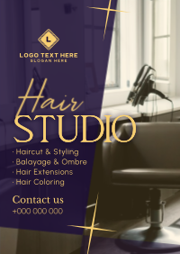 Elegant Hair Salon Poster Preview