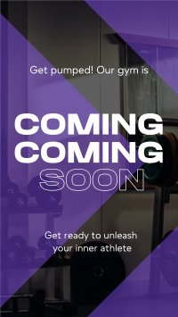 Fitness Gym Opening Soon Facebook story Image Preview