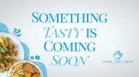 Tasty Food Coming Soon Facebook event cover Image Preview