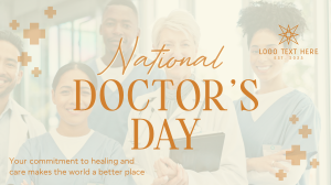 National Doctor's Day Animation Image Preview