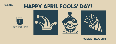 Tiled April Fools Facebook cover Image Preview