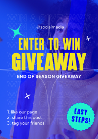 Enter Giveaway Flyer Image Preview