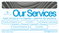 Minimalist Our Services Animation Design