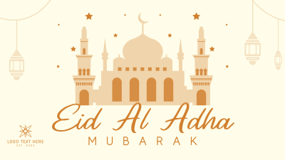 Eid Mubarak Festival Facebook event cover Image Preview