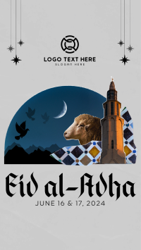 Collage Eid Al Adha TikTok video Image Preview
