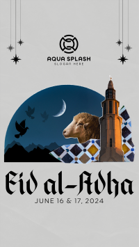 Collage Eid Al Adha TikTok Video Image Preview