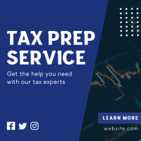 Get Help with Our Tax Experts Instagram Post Design