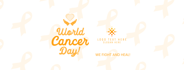 Worldwide Cancer Fight Facebook Cover Design Image Preview