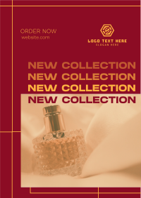 Minimalist New Perfume Flyer Design