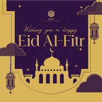 Mosque Eid Al Fitr Instagram post Image Preview
