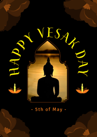 Celebrate Vesak Day Flyer Image Preview