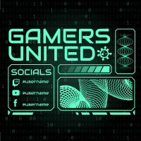 Gamers United Instagram Post Design