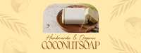 Organic Coconut Soap Facebook cover Image Preview