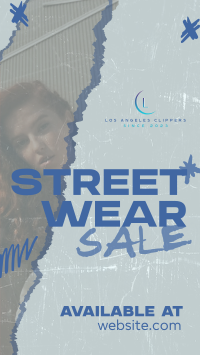 Streetwear Sale Instagram story Image Preview