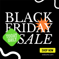 Black Friday Scribble Sale Linkedin Post Image Preview