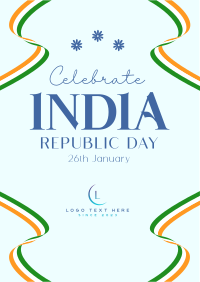 Fancy India Republic Day Flyer Design