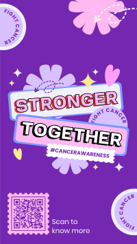 We're Stronger than Cancer TikTok video Image Preview