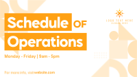 Corporate Schedule Animation Preview