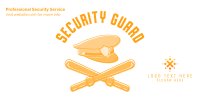 Security Hat and Baton Twitter post Image Preview