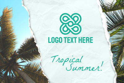 Tropical Summer Pinterest board cover