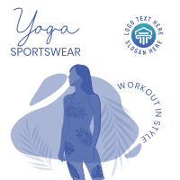 Yoga Sportswear Instagram post Image Preview