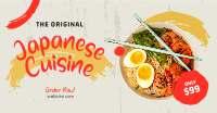 Original Japanese Cuisine Facebook ad Image Preview