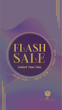 Flash Sale Discount TikTok Video Image Preview
