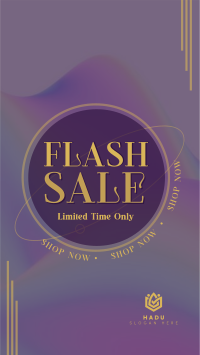 Flash Sale Discount TikTok Video Image Preview