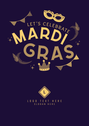 Mardi Gras Festival Poster Image Preview