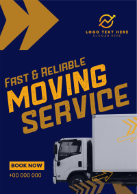 Speedy Moving Service Flyer Design