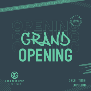 Street Grand Opening Instagram post Image Preview