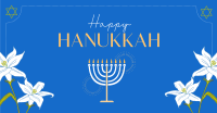 Hanukkah Lilies Facebook ad Image Preview