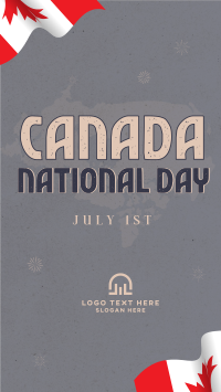 Canada National Day TikTok video Image Preview
