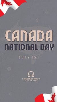 Canada National Day TikTok Video Image Preview