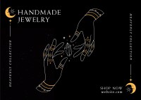 Heavenly Jewelry Postcard Design