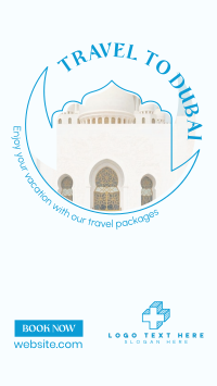 Dubai Trip Facebook Story Design